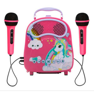 Girls Unbranded Kids Karaoke Machine One Size Pink Purple Unicorn Toy
